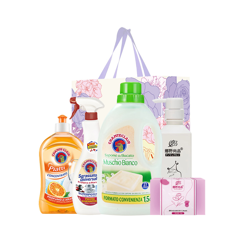 大公鸡管家/娜野尚品家庭清洁组合3250g（单位：套）  