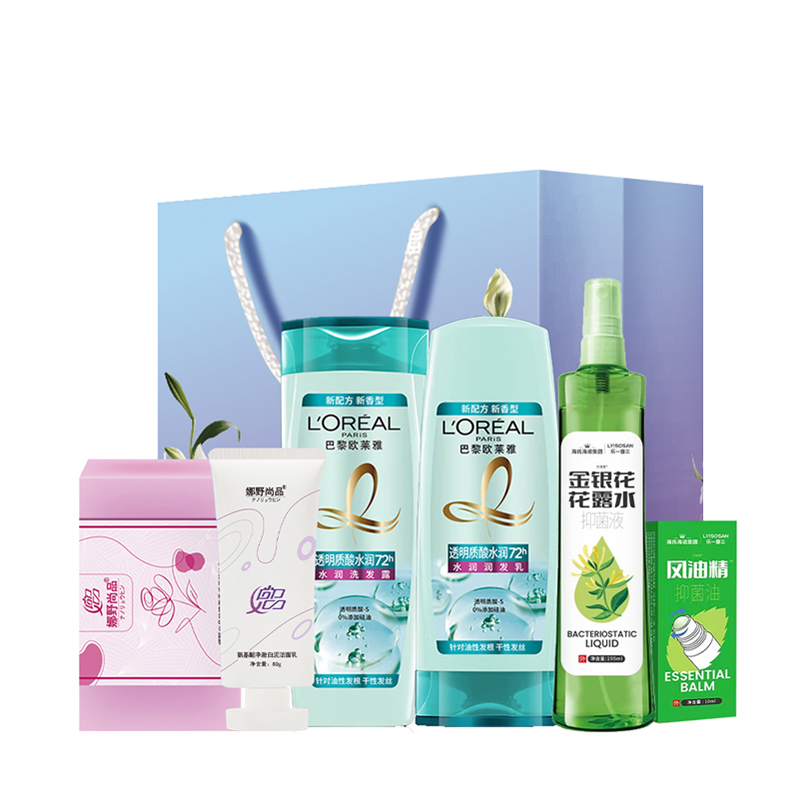 欧莱雅/娜野尚品/海氏海诺清凉洗护组合835g（单位：套）  