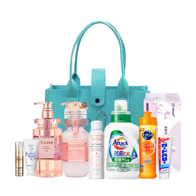 安蒂花子/珊珂/欧莱雅/雅漾/花王/娜野尚品洁肤护理组合2465g（单位：套）  