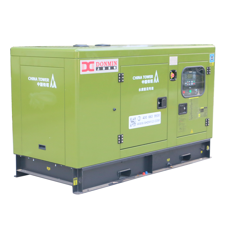 东明 DONMIN30kw低噪音ATS无人值守型玉柴柴油发电机 GF2-30Y(ATS)-BD 台 军绿色