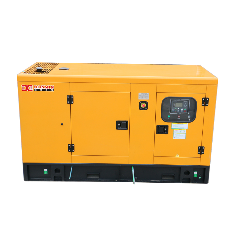 东明DONMIN 50kw小型低噪音无人值守型柴油发电机组 GF2-50Y(ATS)-1台 黄色