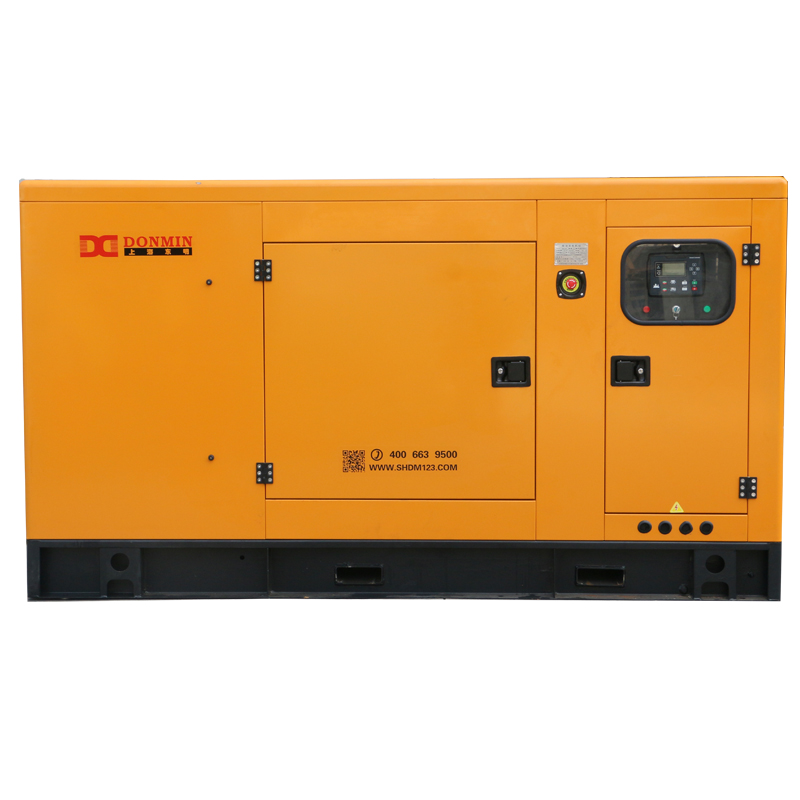 东明DONMIN 100kw低噪音无人值守型柴油发电机 GF2-120Y(ATS)-1台 黄色
