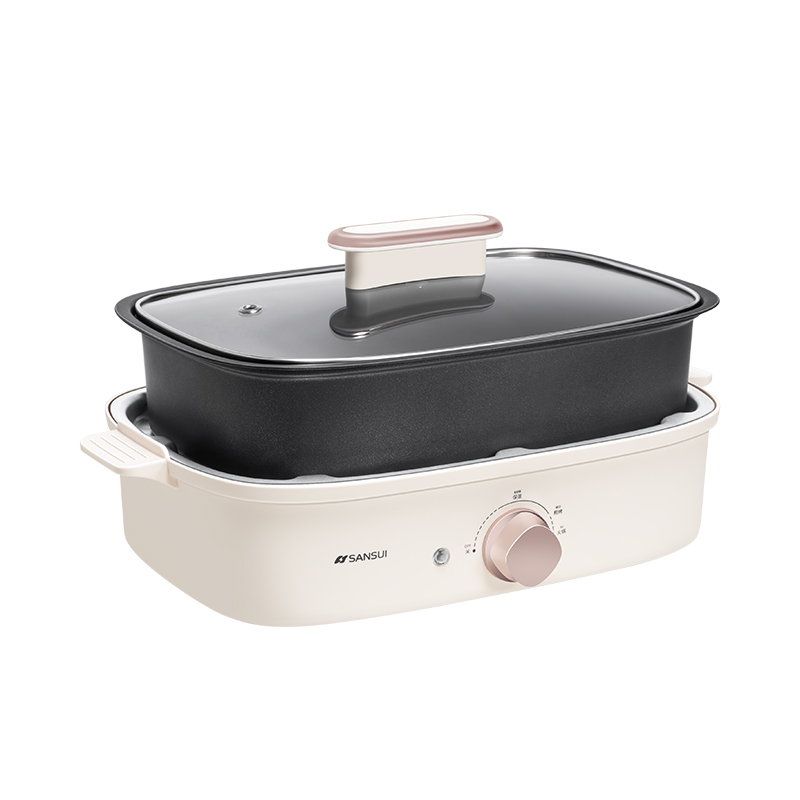 山水SANSUI多功能电烤锅S-HG1508（单位：台） 白色