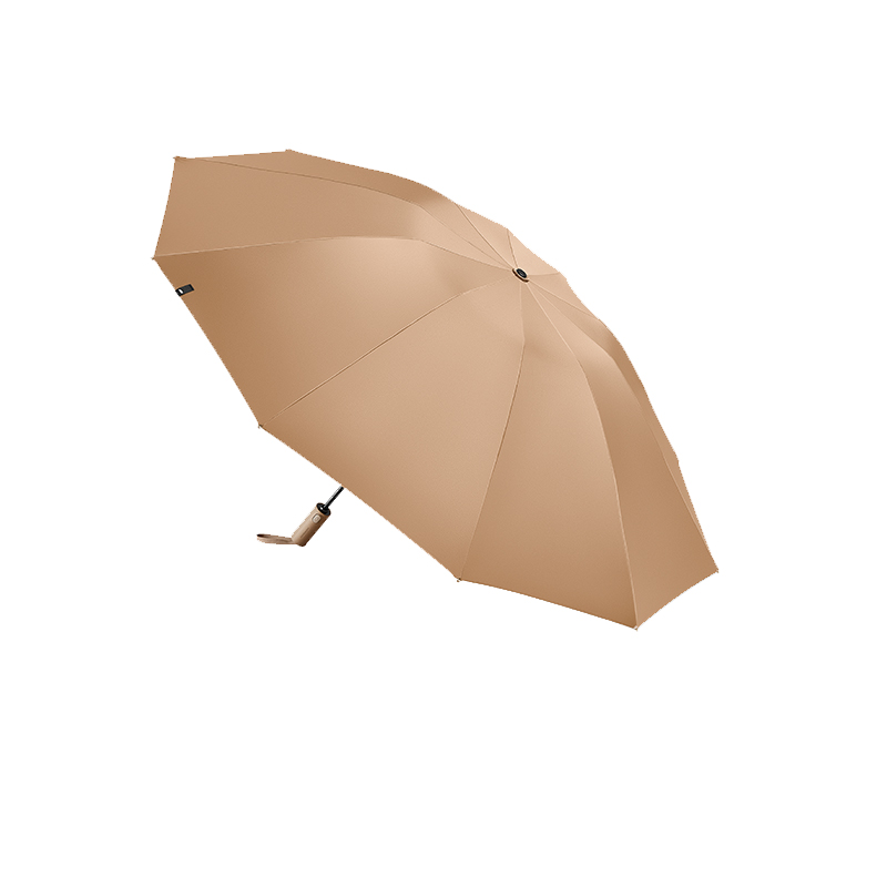 蕉下三折自动雨伞RP63224（单位：把） 暮烟棕