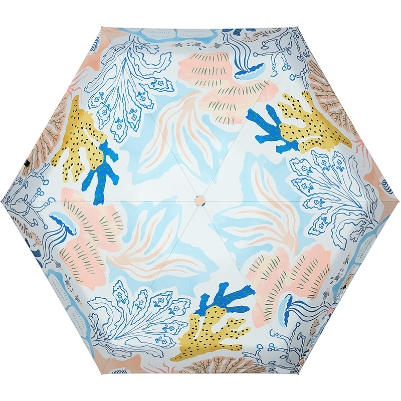 蕉下（beneunder）五折黑胶防晒伞BM65224（单位：把） 瑚屿