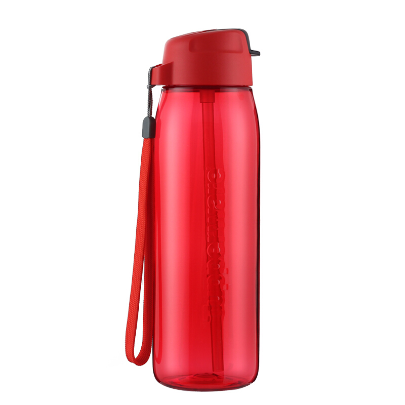 特百惠 乐动随心壶750ml（单位：个） 火艳红