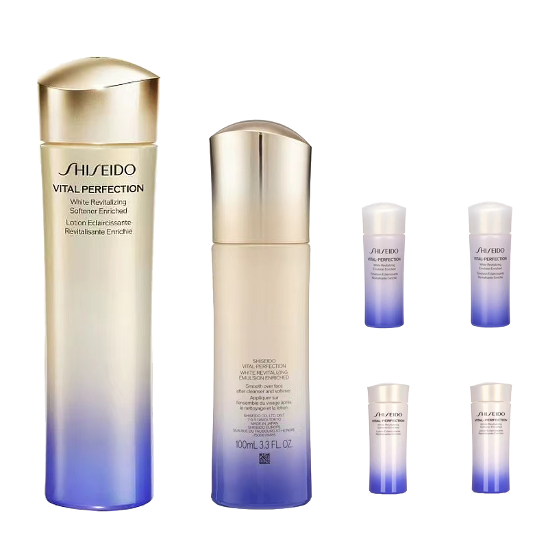 资生堂悦薇珀翡紧颜亮肤水150ml*1+乳100ml    （含4个小样）黄色（单位：瓶） 本白色