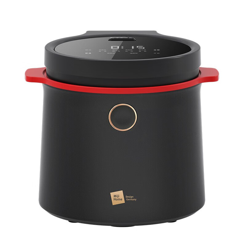 米技 智能面板触摸控制迷你电饭煲 2L容量 EC-L20/ 台 黑色
