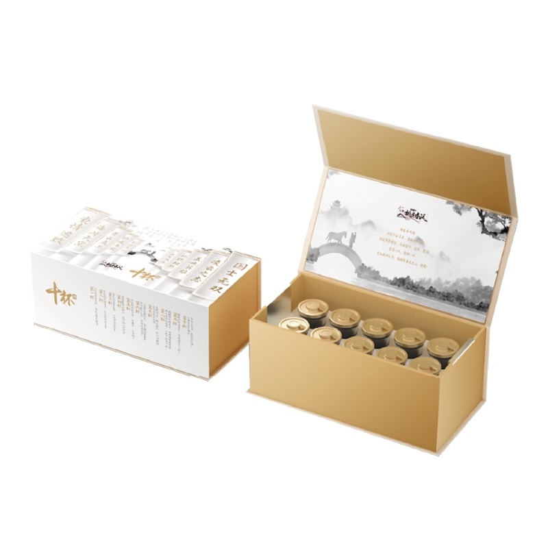 御福年桃李春风&middot;十杯酒45ml*10（单位：盒） 白色