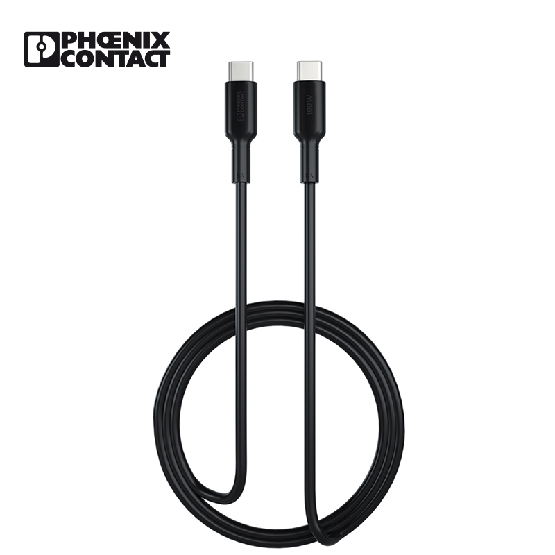 菲尼克斯100W快充数据线充电线1.5米长（单位：根） 曜石黑