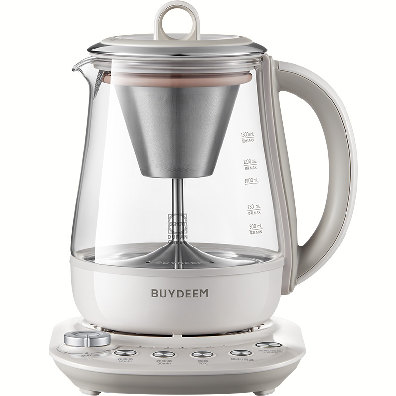 北鼎K156/001  1.5L蒸汽萃取壶 燕麦白（单位：个） 燕麦白