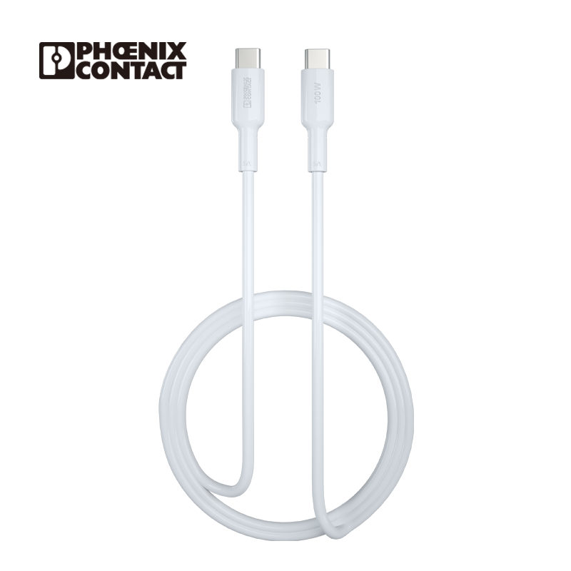 菲尼克斯100W快充数据线充电线1.5米长（单位：根） 云层白