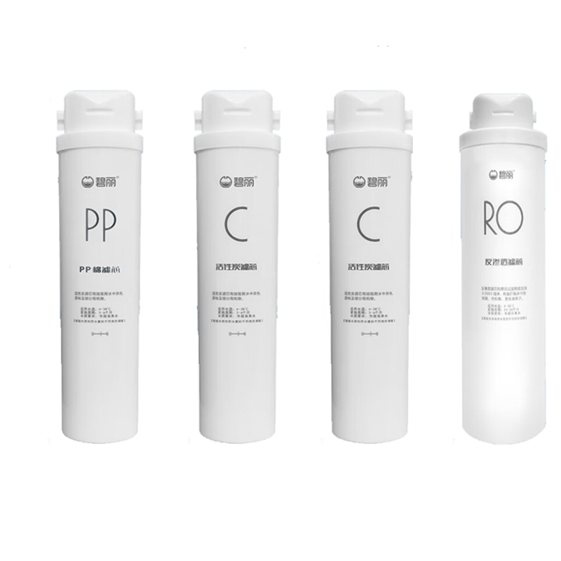 碧丽商用净水器办公室饮水机LV款组合滤芯横插式 单位：套 白色