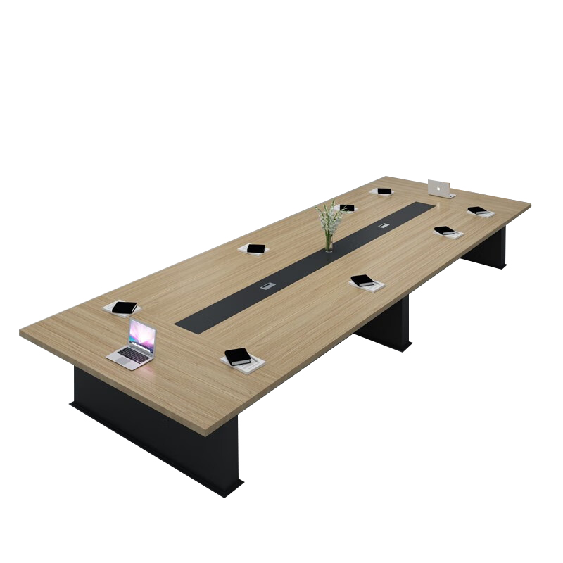 荣美盛 加厚会议桌简约现代洽谈多人培训会议桌 张 3600*1400*750