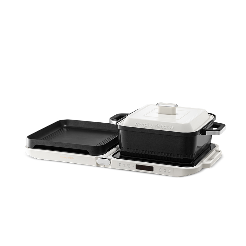 摩飞电器（Morphyrichards） 折叠多功能锅 MR9188 3L 白色（单位：台）