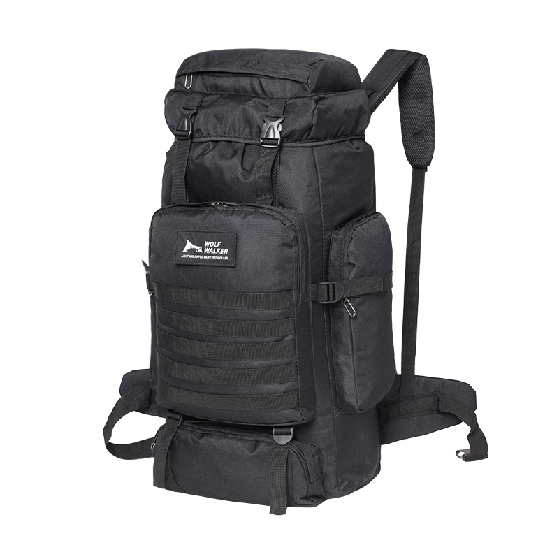 狼行者 户外80L大容量登山包lxz-80019 单位：个 黑色