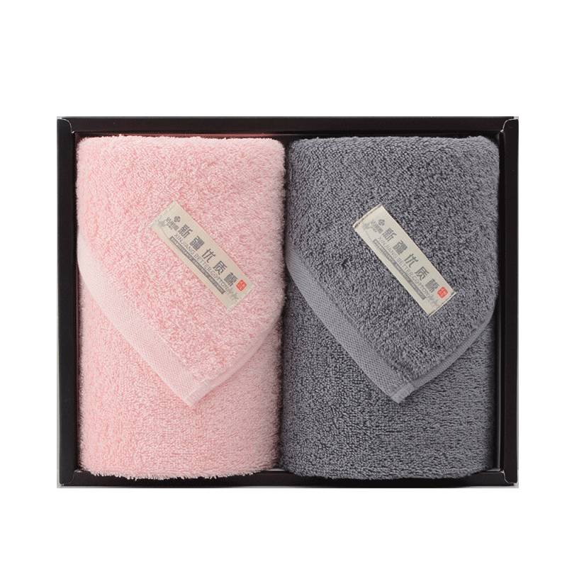 洁丽雅 毛巾双条装 素棉2  型号：0472 双条装70*34cm素棉（单位：套） 混色