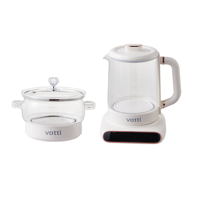 华帝（VATTI）1.5L养生壶套装VYS006C（单位：台）米白色 米白色