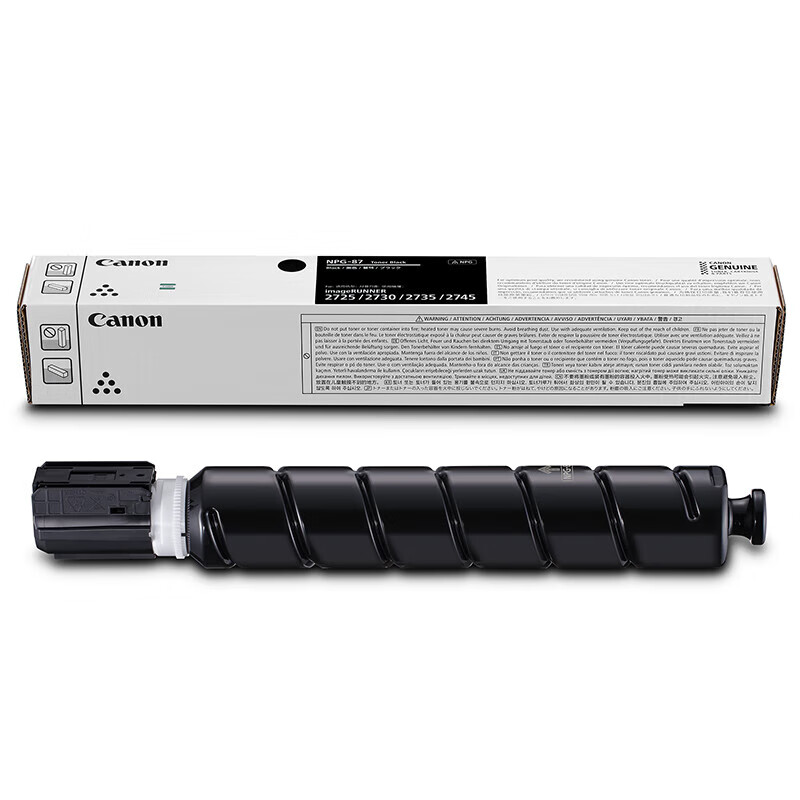 佳能（CANON）NPG-87BK原装黑色墨粉（适用于iR2725/2730/2735）个 黑色