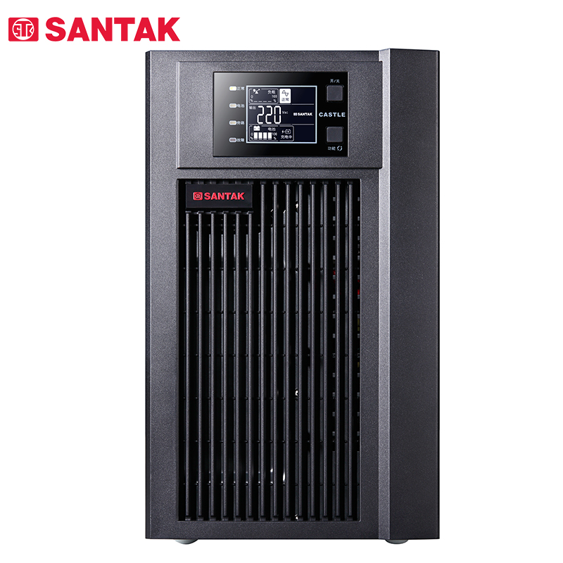 山特（SANTAK）C2K 在线式UPS不间断电源 2000VA/1600W 台 黑色