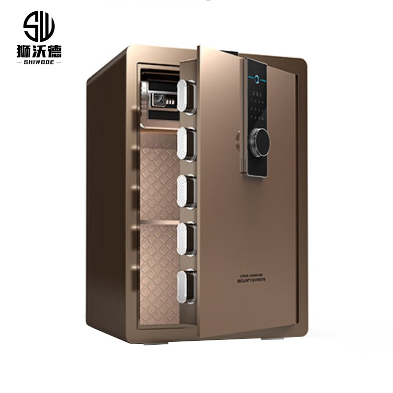 狮沃德SWD-B070电子密码保险柜家用70CM单位：个 香槟色