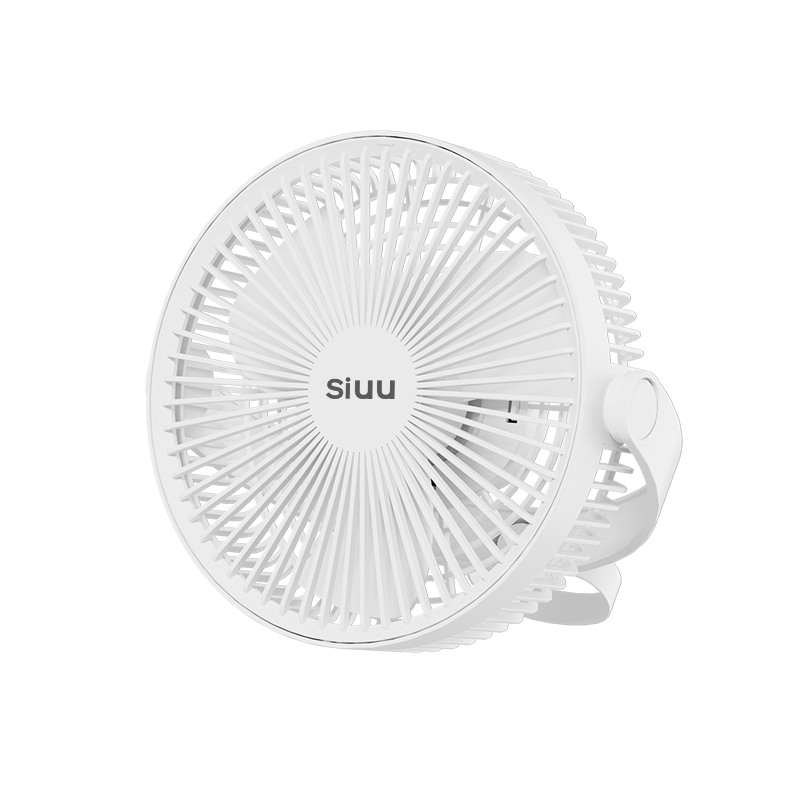 西佑新品蓄电可充电台式学生宿舍办公家用USB风扇户外小吊扇SF2303（单位：台） 白色