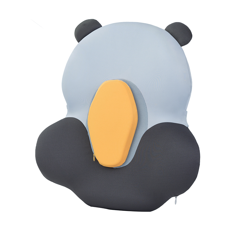 佳奥 胖达熊腰垫 240603J0100MB3+240603J0100SY1（单位：套） 灰色