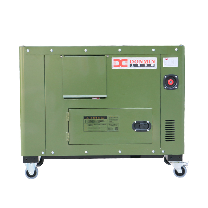 DONMIN东明 12kw三相小型应急户外配套备用柴油发电机 SD15000/3-BD 台 军绿色