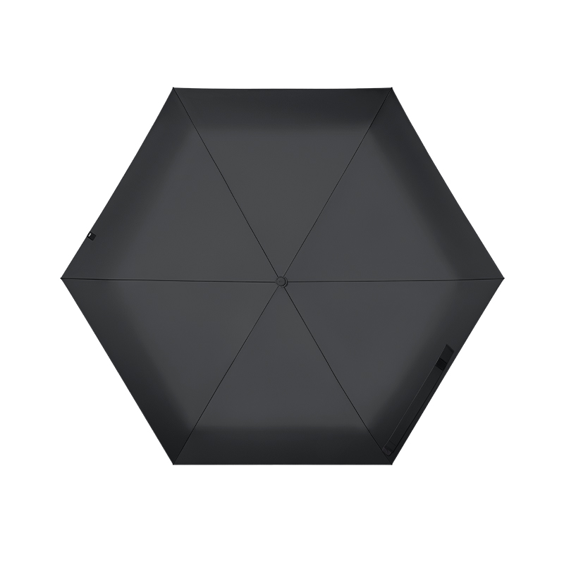 蕉下（beneunder）五折黑胶防晒伞BM65124（单位：把） 青石黑