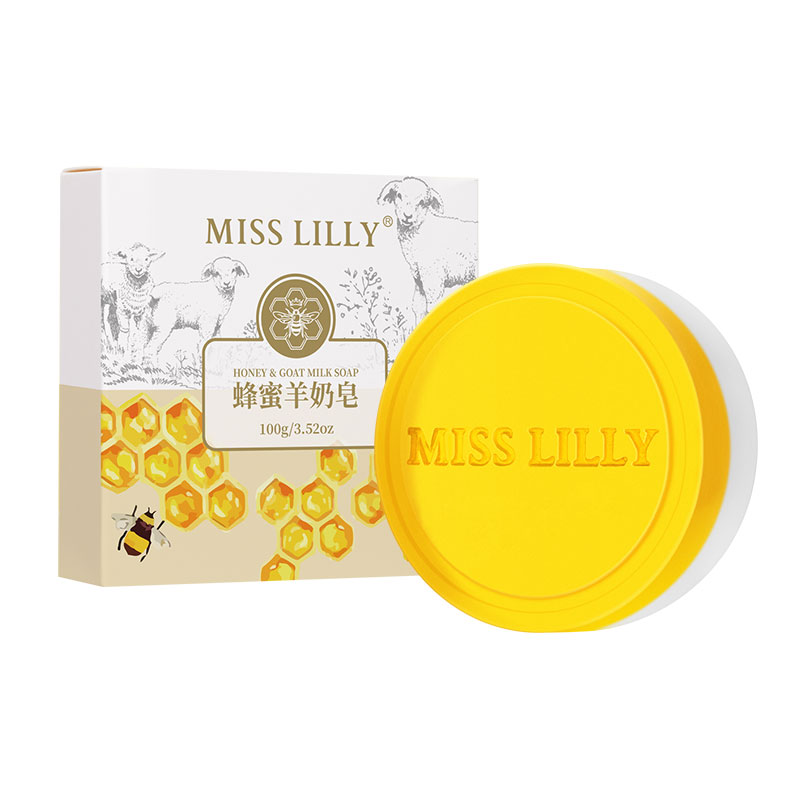 蜜斯莉 MISS LILLY 蜂蜜羊奶皂 100g 强效除螨 100g 黄色（单位：块）