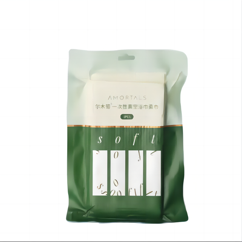 尔木萄一次性加厚真空浴巾柔巾家用酒店旅行大号压缩毛巾1包装（单位：包） 图片色