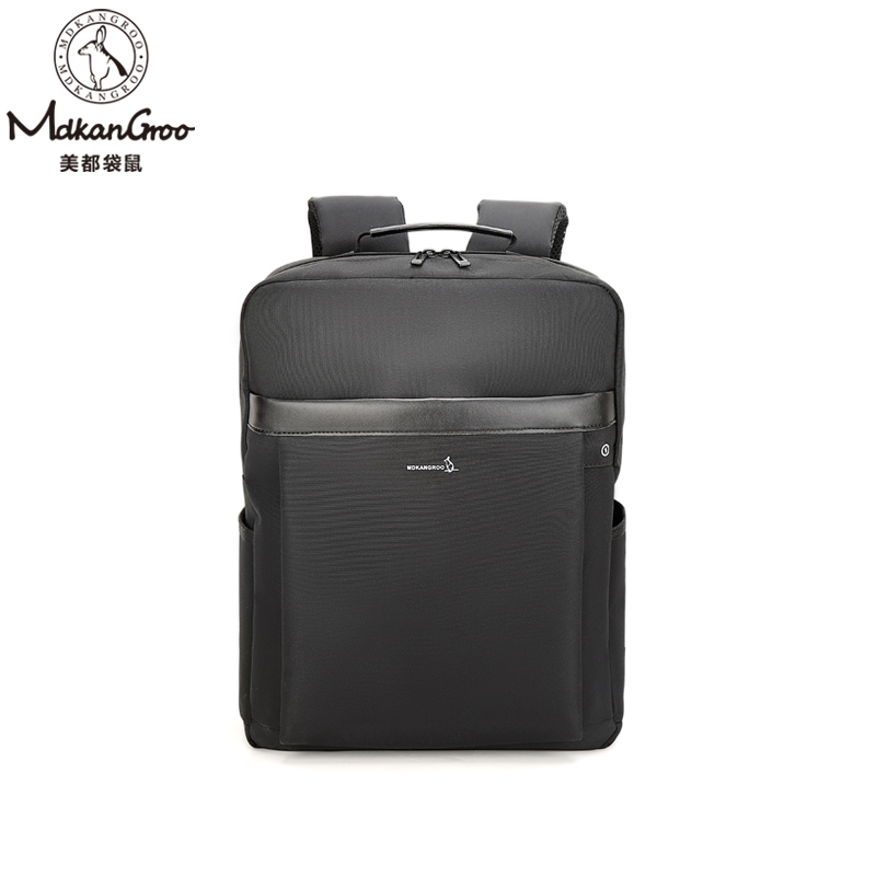 美都袋鼠/MDKANGROO大容量商务休闲包MDXXB4006-A（单位：个） 黑色