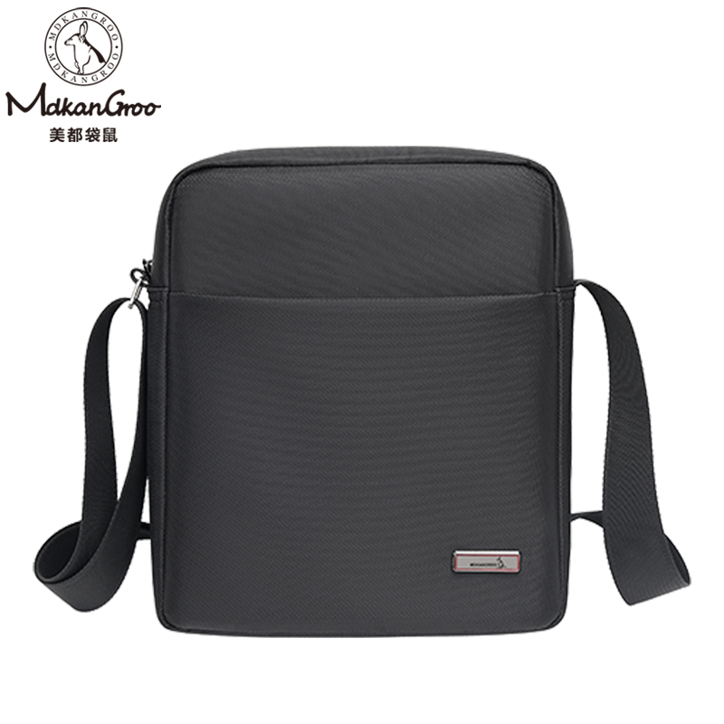 美都袋鼠/MDKANGROO斜跨包MDXXB4010-A（单位：个） 黑色