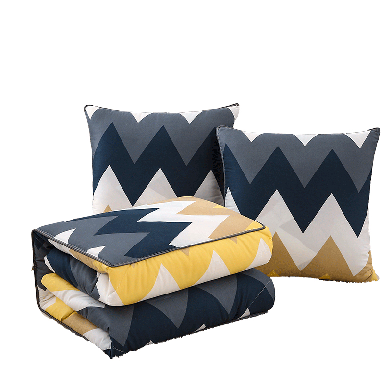 蓝若亭 LRT-FJ0111X 多功能抱枕被-几何（单位：个） 混色