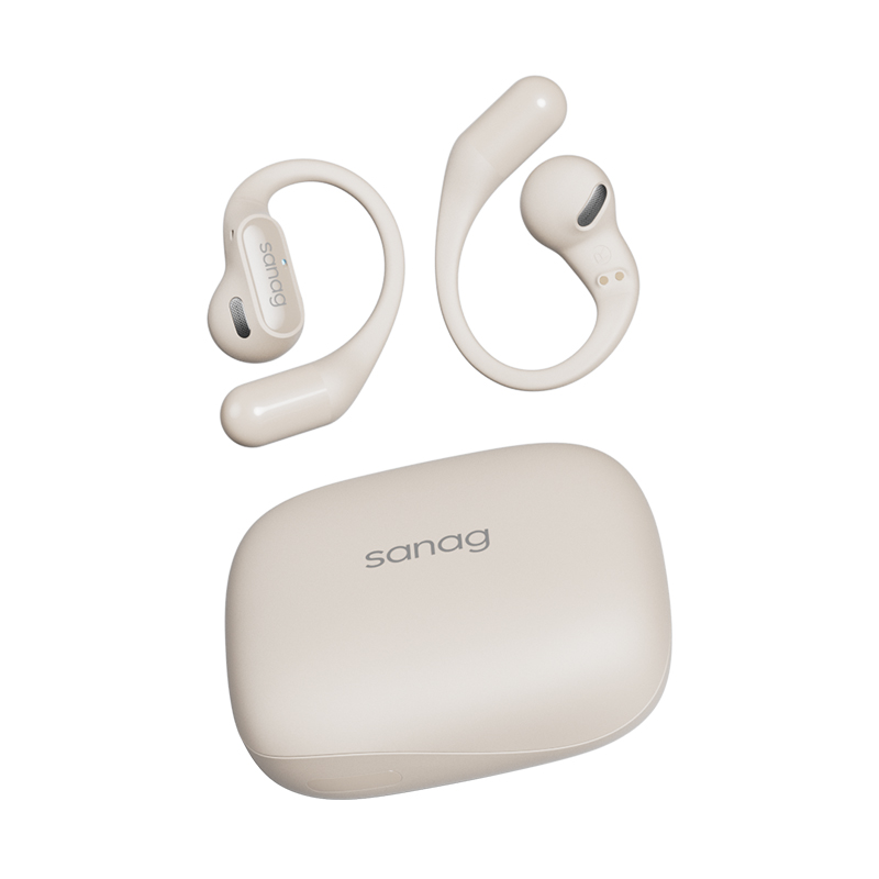 SANAG蓝牙耳机挂耳式骨传导概念真无线G6S（单位：个） 象牙色