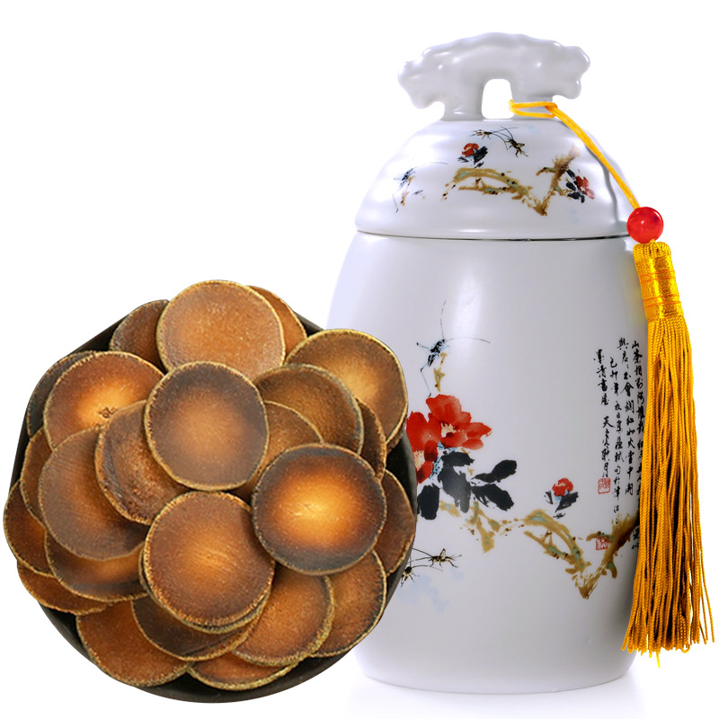 印象堂原产正宗橘红橘红果化州原产橘红片桔红切片泡水100g（单位：罐） 本白色