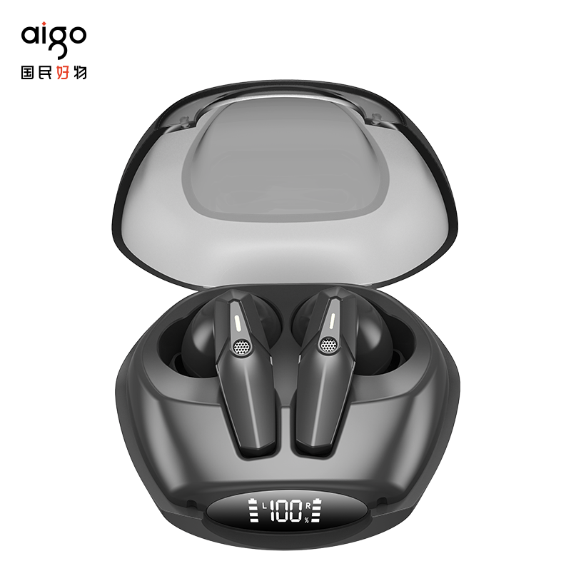 aigo 爱国者 TWS蓝牙耳机 TJ130 黑色（单位：个） 黑色