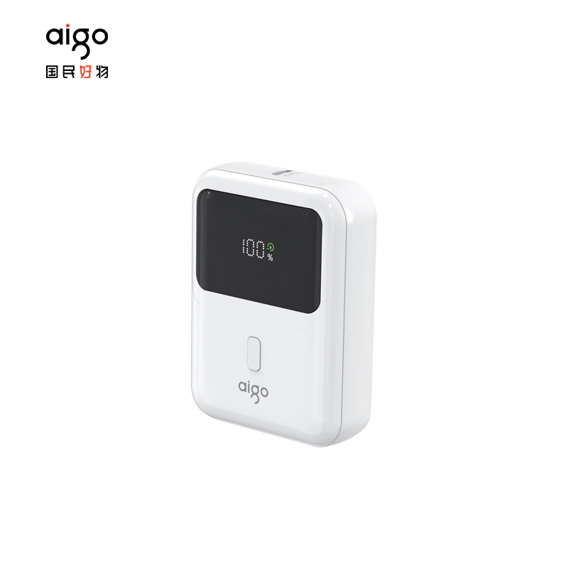 aigo 爱国者 移动电源 OL100PD（单位：个） 白色