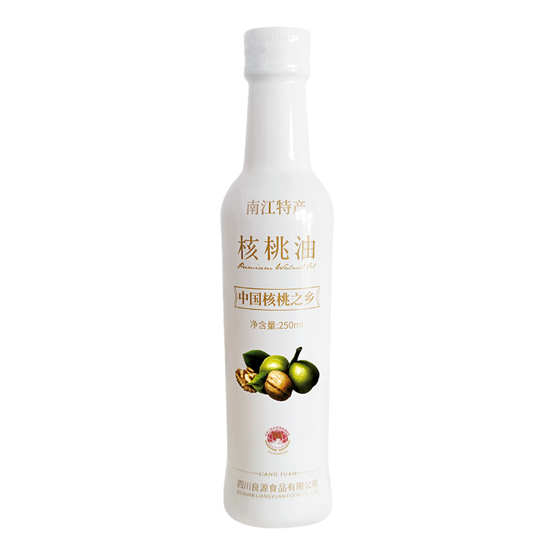 光雾良源核桃油250ml/瓶 本白色