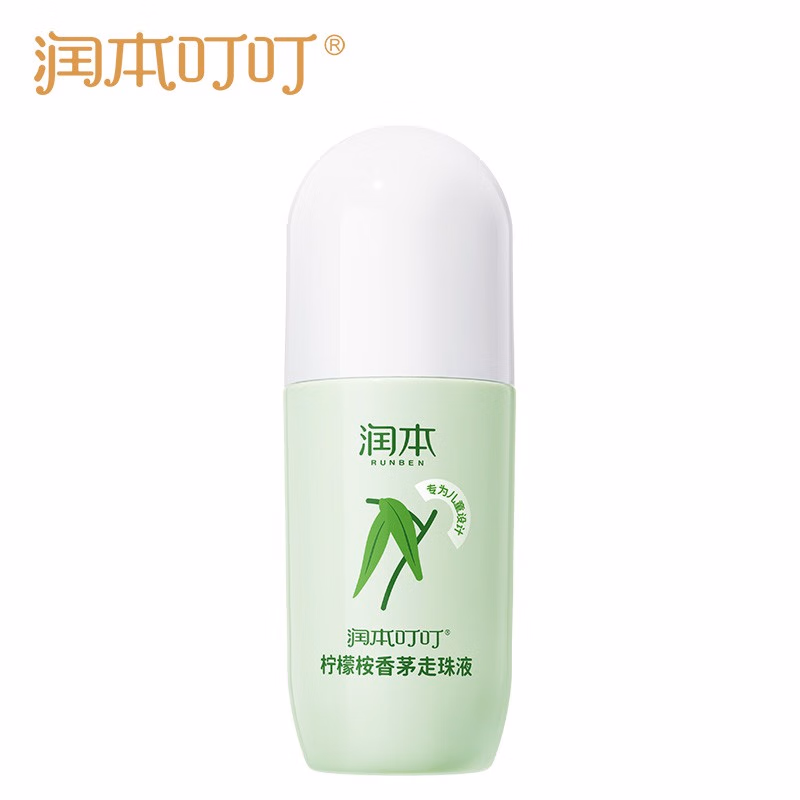 润本（RUNBEN）叮叮柠檬桉香茅走珠液-小金盾款60ml/个 规格
