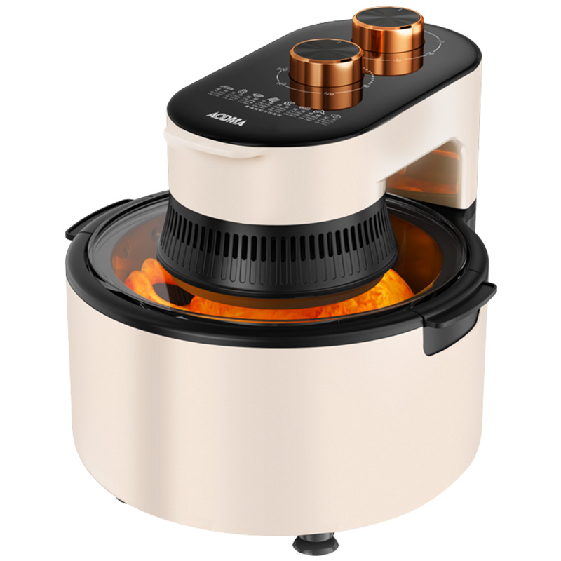 澳得迈（AODMA） 空气炸锅可视化大容量电烤箱 S10 4.2L容量/1200W功率 白色（单位：台）