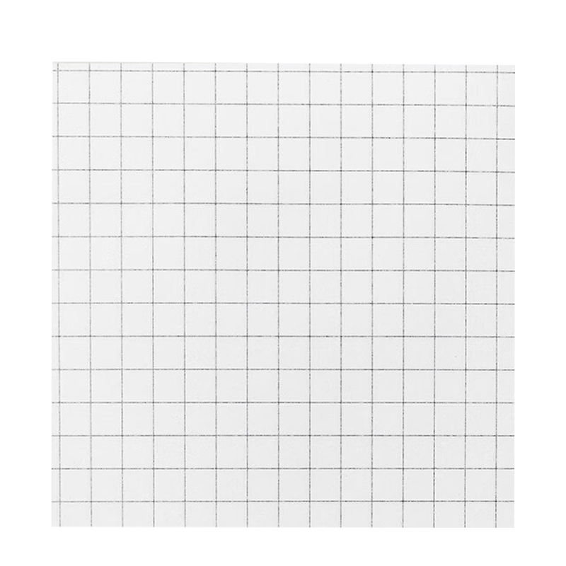 三年二班 纯白色强粘性横线横纹便利贴 学生用简约N次贴便签纸办公用品备忘记事贴/本 本白-方格款