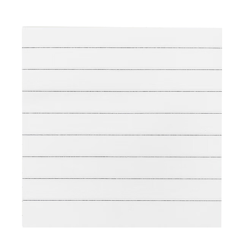 三年二班 纯白色强粘性横线横纹便利贴 学生用简约N次贴便签纸办公用品备忘记事贴/本 本白-横纹款