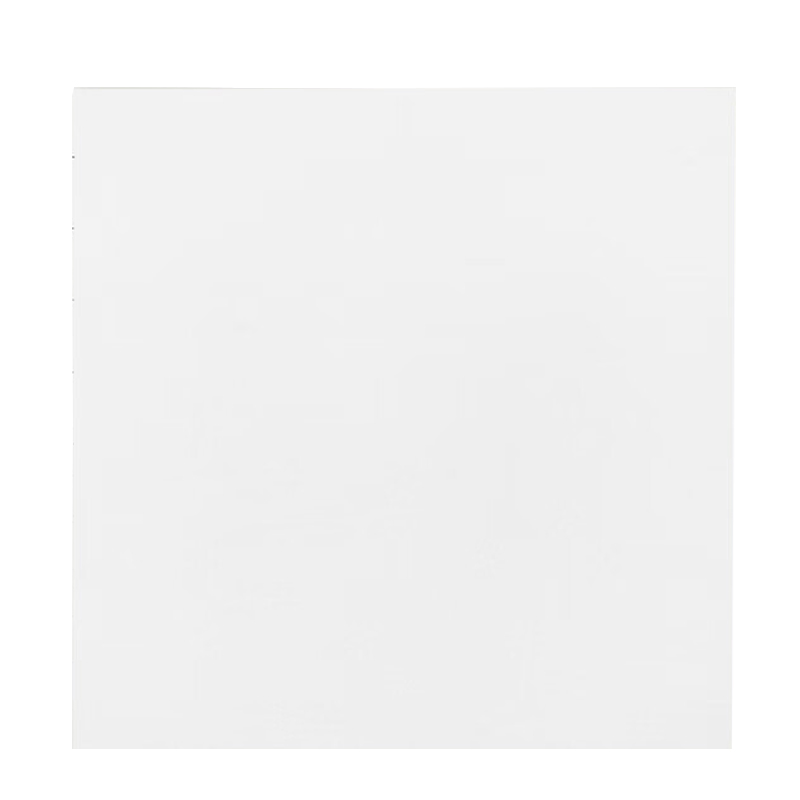 三年二班 纯白色强粘性横线横纹便利贴 学生用简约N次贴便签纸办公用品备忘记事贴/本 本白-空白款