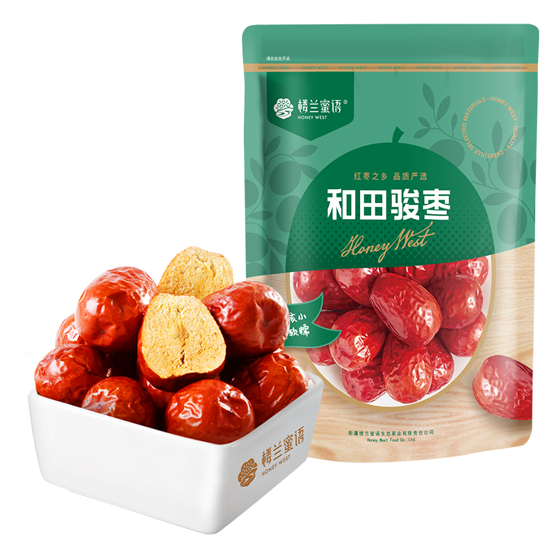 楼兰蜜语专供（二等绿袋）和田大枣500g（单位:袋） 500g