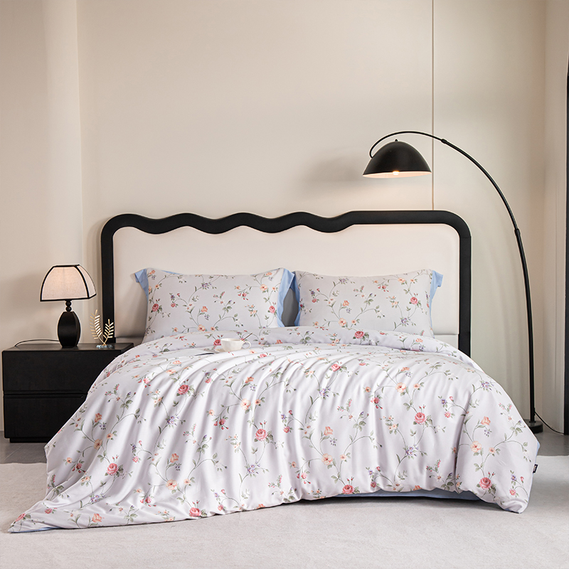 多喜爱-天丝沁凉套件 沃尔顿花园 203*229cm 无色 203*229cm