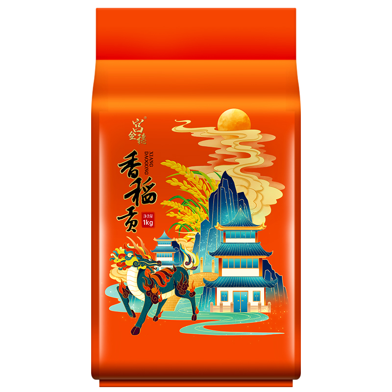 宫金穗香稻贡米东北大米新米1kg（单位：袋）  