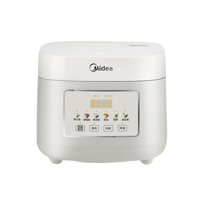 美的电饭煲 无涂层内胆电饭锅 3L MB-RE387S（单位：台） 白色
