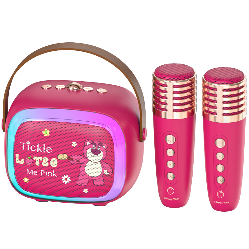 迪士尼MK18系列幻彩蓝牙麦克风音箱（单位：套） 草莓熊