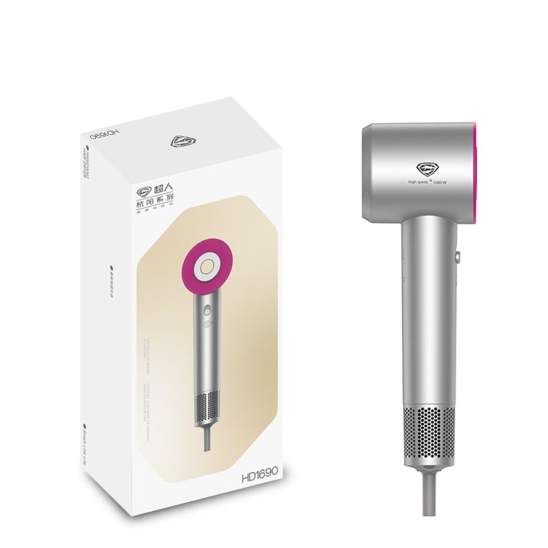 SID超人HD1690（单位：个）高速负离子吹风机 银色
